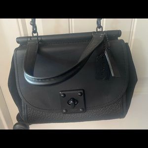all black coach bag